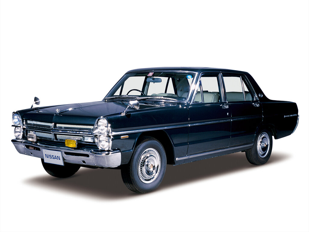 Nissan Gloria (A30, HA30) 3 поколение, рестайлинг, седан (10.1968 - 01.1971)